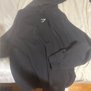 Gymshark Jet Black Pullover Hoodie